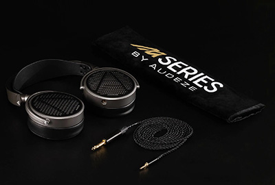 Cable-mini-jack-tresse-et-sac-de-rangement-du-casque-Audeze-MM-100