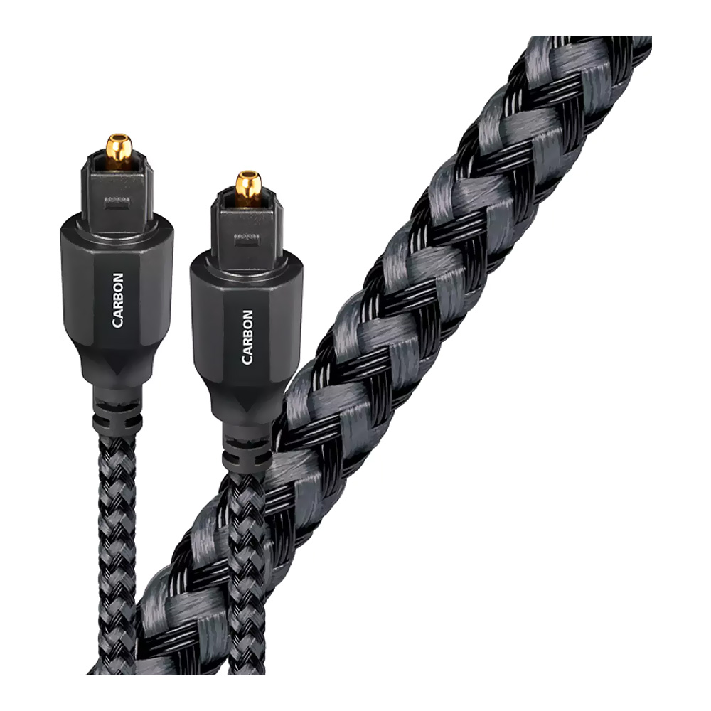 Câble optique Audioquest Carbon Optical Toslink (de 0,75m à 5m)