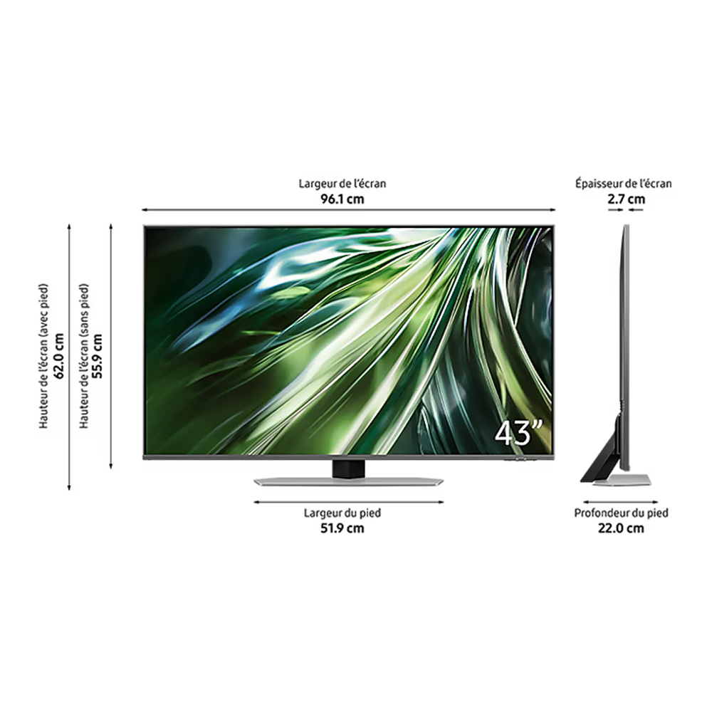 Samsung QE43QN93D | QLED | 4K | 43″ | Série QN93D | 2024 – Image 5