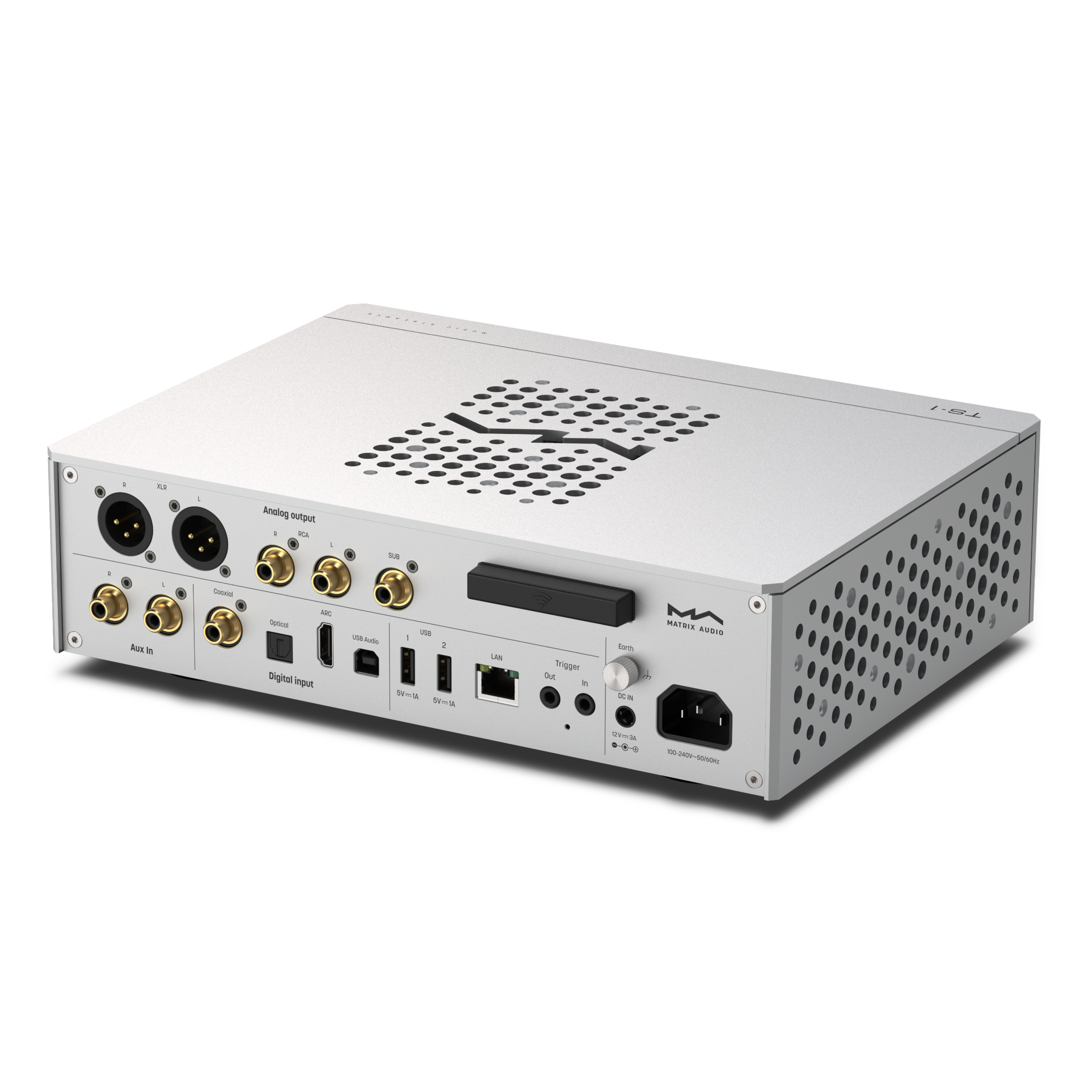 matrix audio TS-1 arrière