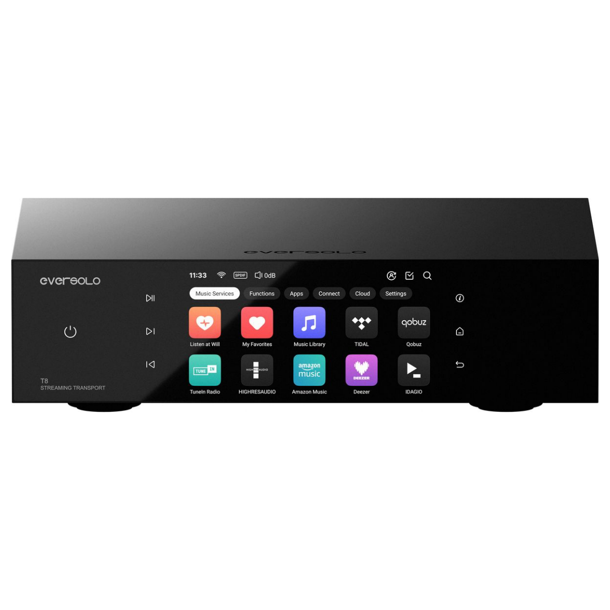 EVERSOLO T8 LECTEUR RESEAU AUDIO HIFI