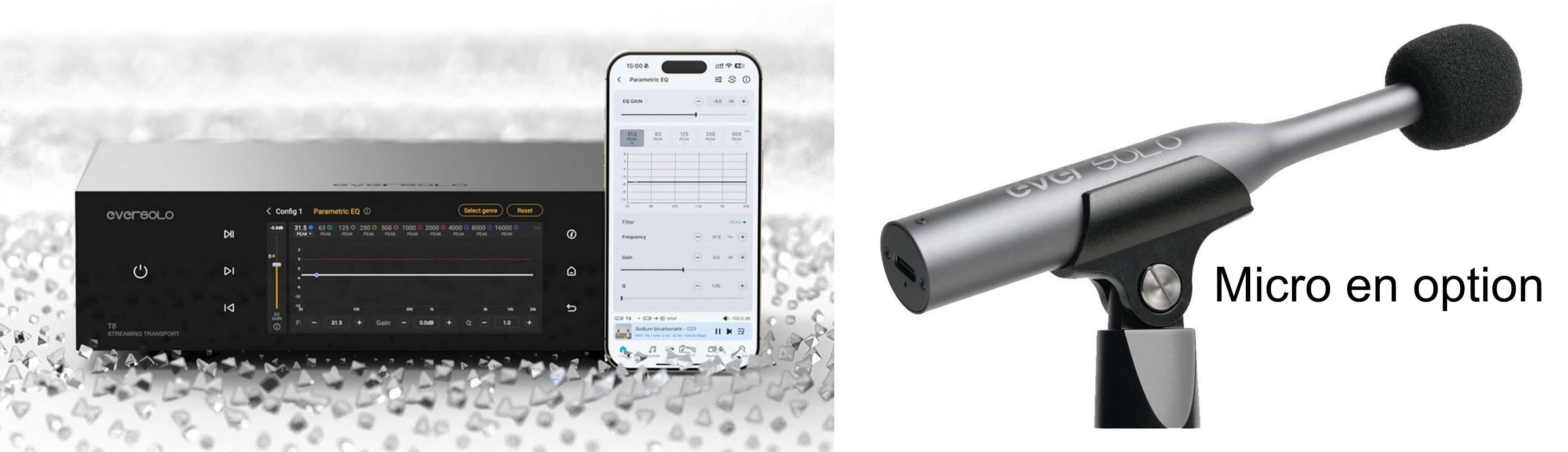 eversolo equalisation micro em1 et correction acoustique