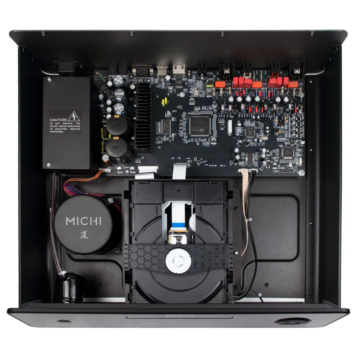 Rotel Michi Q430 5 ROTEL MICHI Q430 LECTEUR CD OUVERT