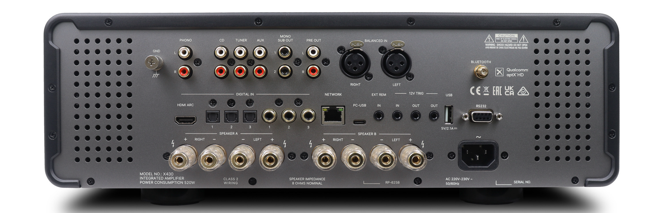 ROTEL MICHI X430 CONNECTION AMPLIFICATEUR HIFI HAUT DE GAMME